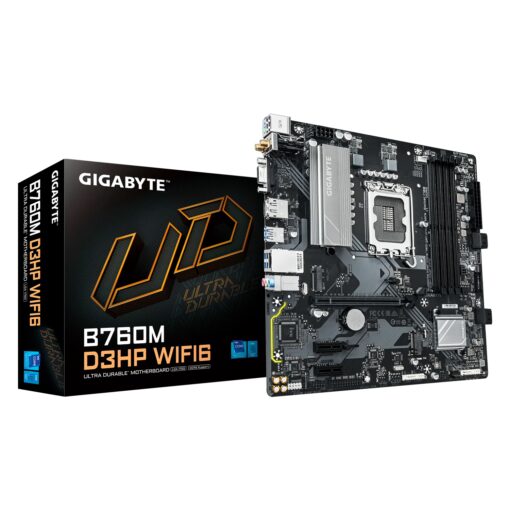 Placa Madre Gigabyte B760m D3hp Wifi6 Ddr5 Socket Lga 1700 Chipset Intel B760 Express Micro Atx