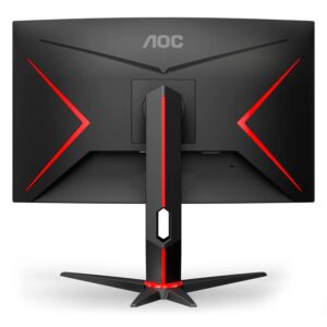 Monitor Gamer AOC C24G2 23.6" Full HD Curvo 165Hz IPS - Preto - Imagen 5
