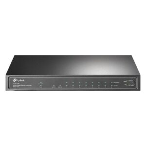 Hub Switch Tp-link Tl-sg1210p 10 Puertas Gigabit 8poe+1sfp 1000mbps - Gris