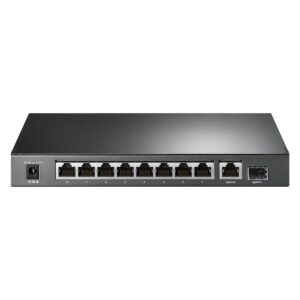 Hub Switch Tp-link Tl-sg1210p 10 Puertas Gigabit 8poe+1sfp 1000mbps - Gris - Imagen 2