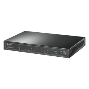 Hub Switch Tp-link Tl-sg1210p 10 Puertas Gigabit 8poe+1sfp 1000mbps - Gris - Imagen 3