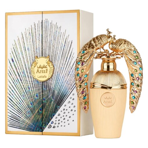 Perfume Lattafa Afeef Eau De Parfum Femenino 100ml - (sello Antiguo)
