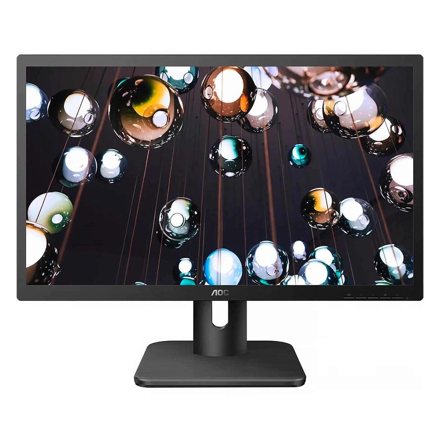 Monitor AOC 20E1H 19.5" Full HD 60Hz HDMI VGA - Preto