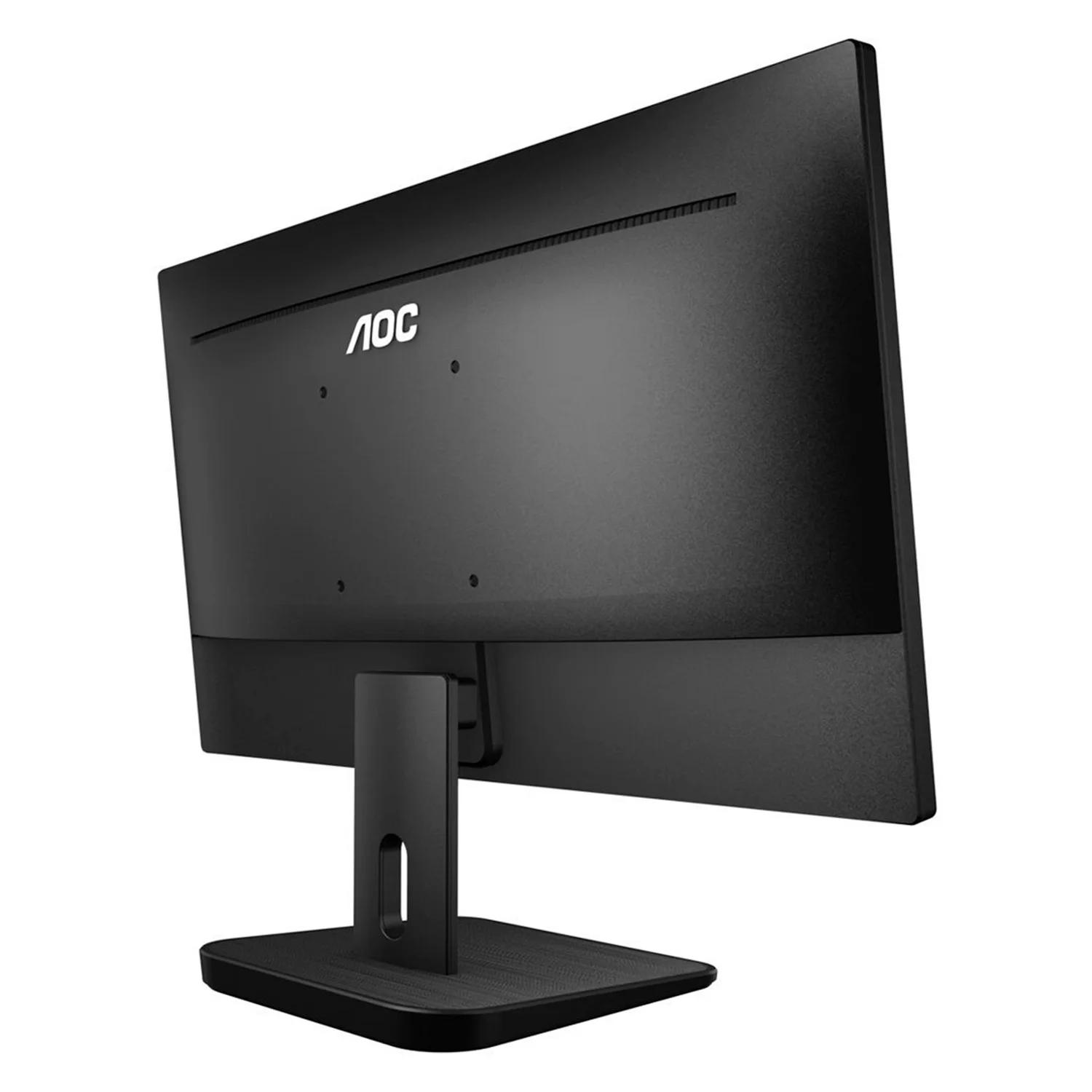 Monitor AOC 20E1H 19.5" Full HD 60Hz HDMI VGA - Preto - Imagen 4