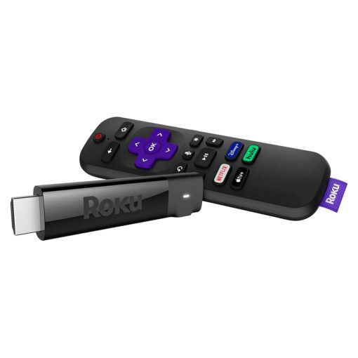 Alternative view of Streaming Player Roku Stick Plus 3830R 4K HDR HDMI - Preto