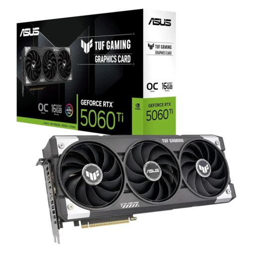Placa De Video Asus Tuf Gamin Nvidia Geforce Rtx-5060ti 16gb Gddr7 - Tuf-rtx5060ti-16g-gaming