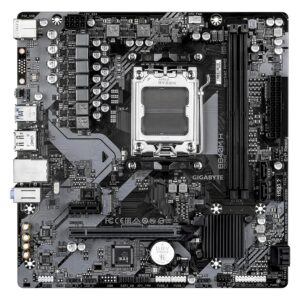 Placa Mãe Gigabyte B840M H DDR5 Socket AM5 Chipset AMD B840 Micro ATX - Imagen 2
