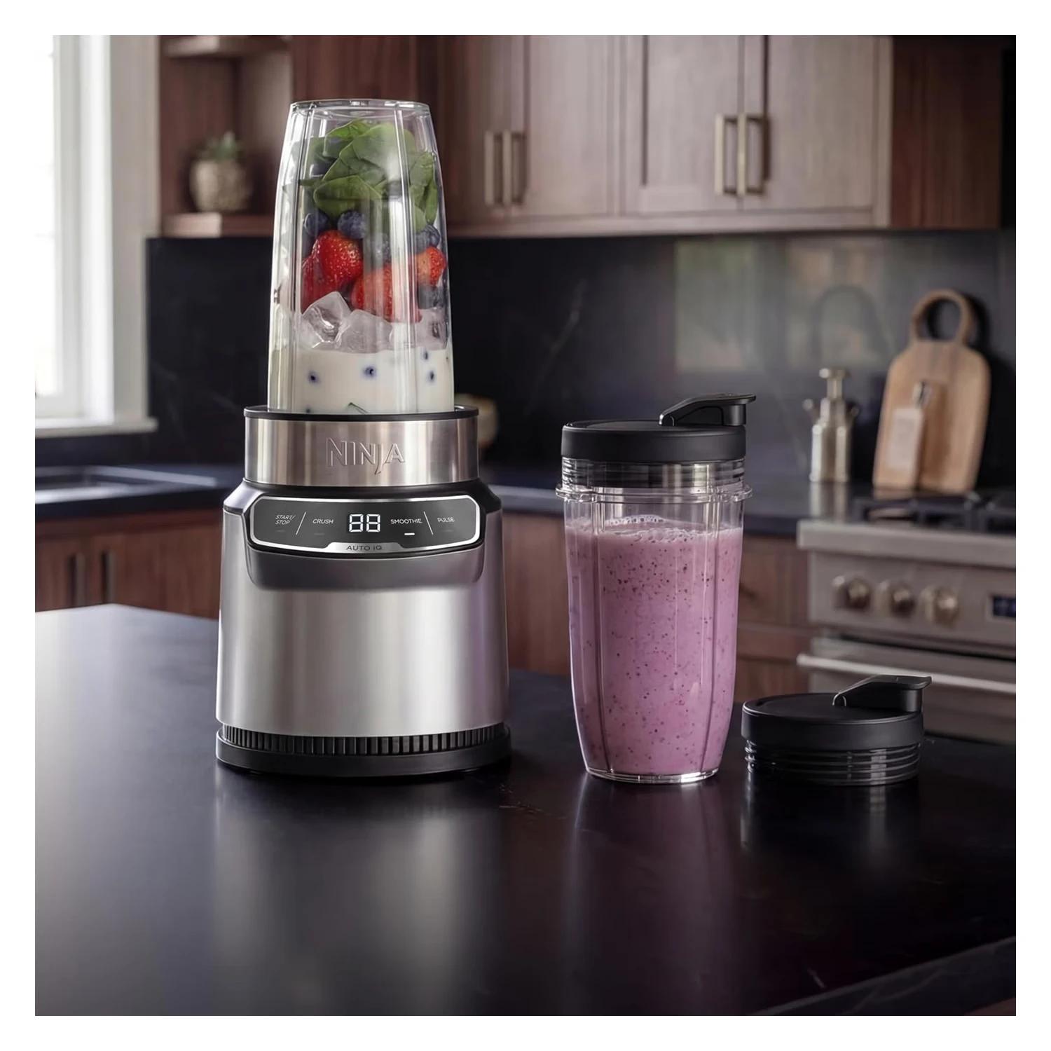 Licuadora NINJA Personal NUTRI BLENDER PRO BN401 1100W 710ML SILVE - Imagen 3