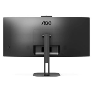 Monitor Aoc Cu34v5cw 34" Uwqhd Curvo Ultrawide 100hz Hdmi Dp - Negro - Imagen 4