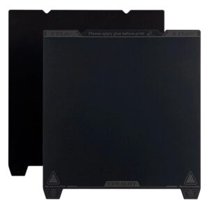 Kit Placa de Impressão PEI  Creality 235 x 235mm Aço Inoxidável para Impressora 3D - 4004090103