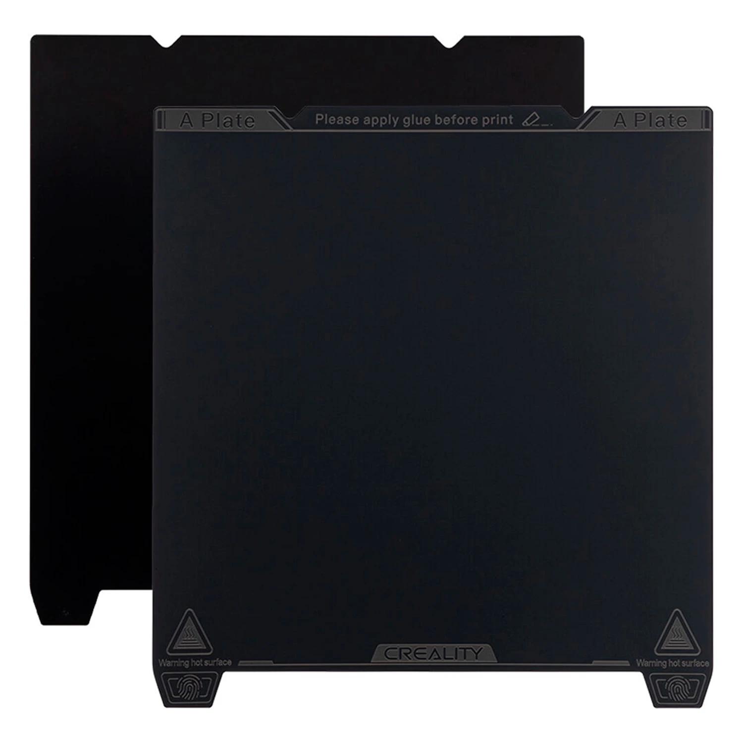 Kit Placa de Impressão PEI Creality 235 x 235mm Aço Inoxidável para Impressora 3D - 4004090103