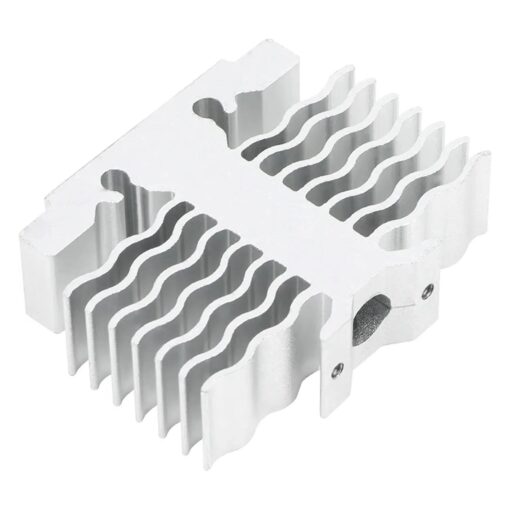 Alternative view of Creality Heat Sink 17.5x25x26.73 Al6061 Natural Color 3205040105