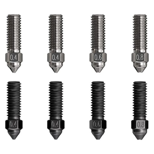 Alternative view of Creality High Flow Nozzle Combo Pack Mk8 0.4 0.6 0.8 8 4008030052