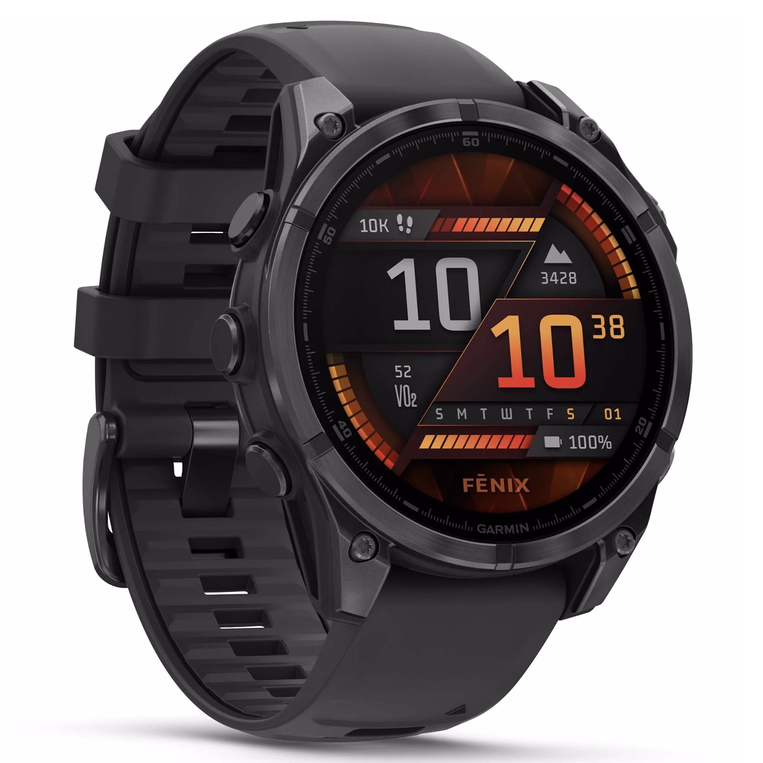 Smartwatch Garmin Fénix 8 Amoled 47mm 010-02904-00 - Gris - Imagen 2