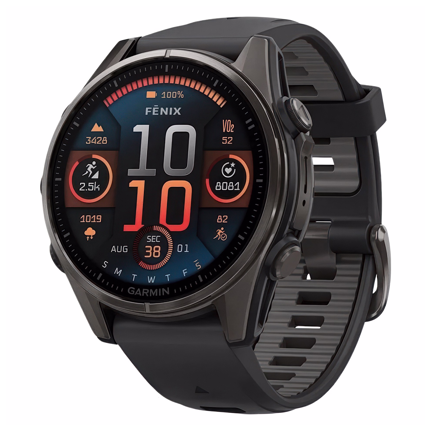 Smartwatch Garmin Fénix 8 Amoled 43mm 010-02903-20 - Gris