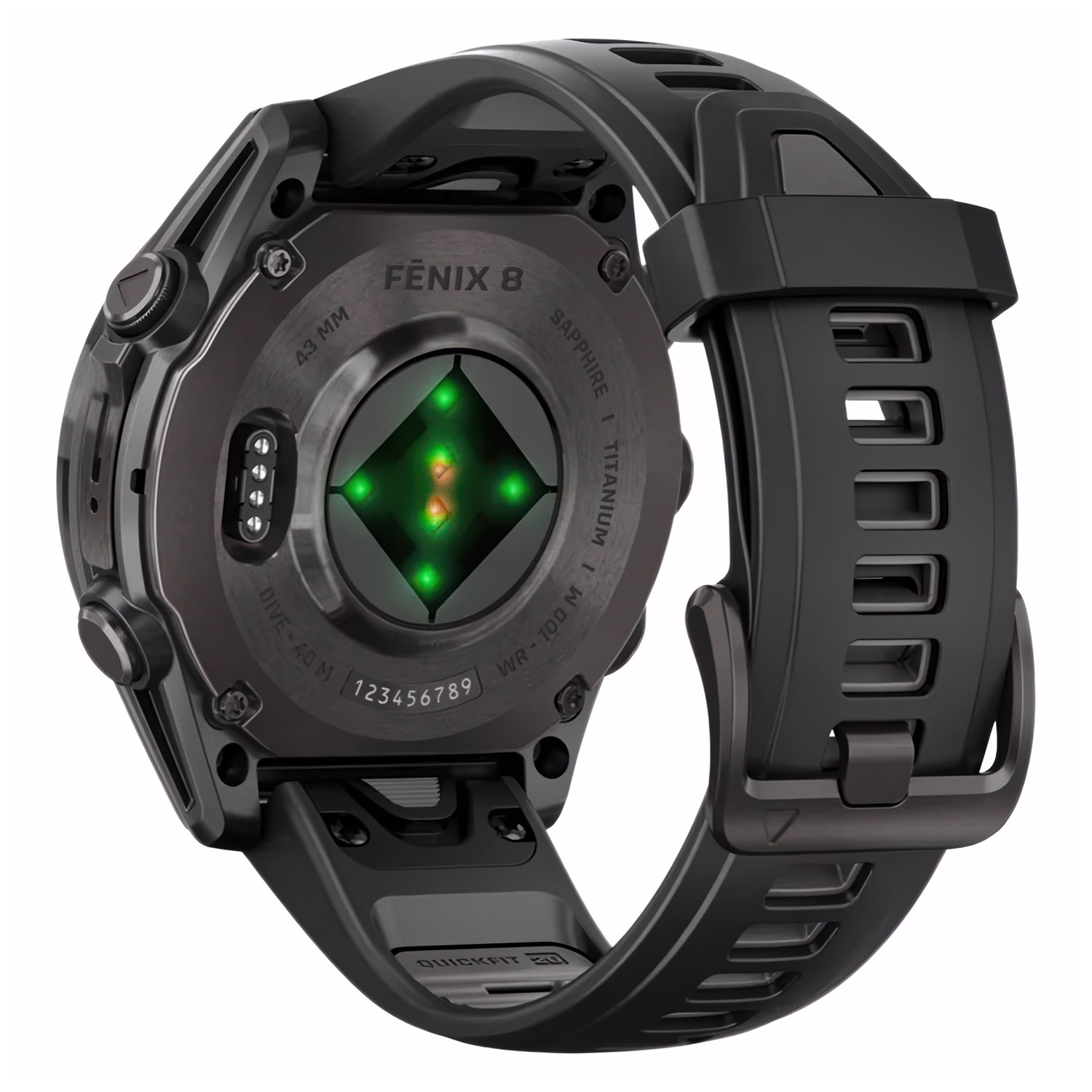 Smartwatch Garmin Fénix 8 Amoled 43mm 010-02903-20 - Gris - Imagen 2