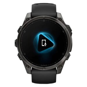Smartwatch Garmin Fenix 8 Sapphire Amoled 47mm 010-02904-20 - Preto - Imagen 2