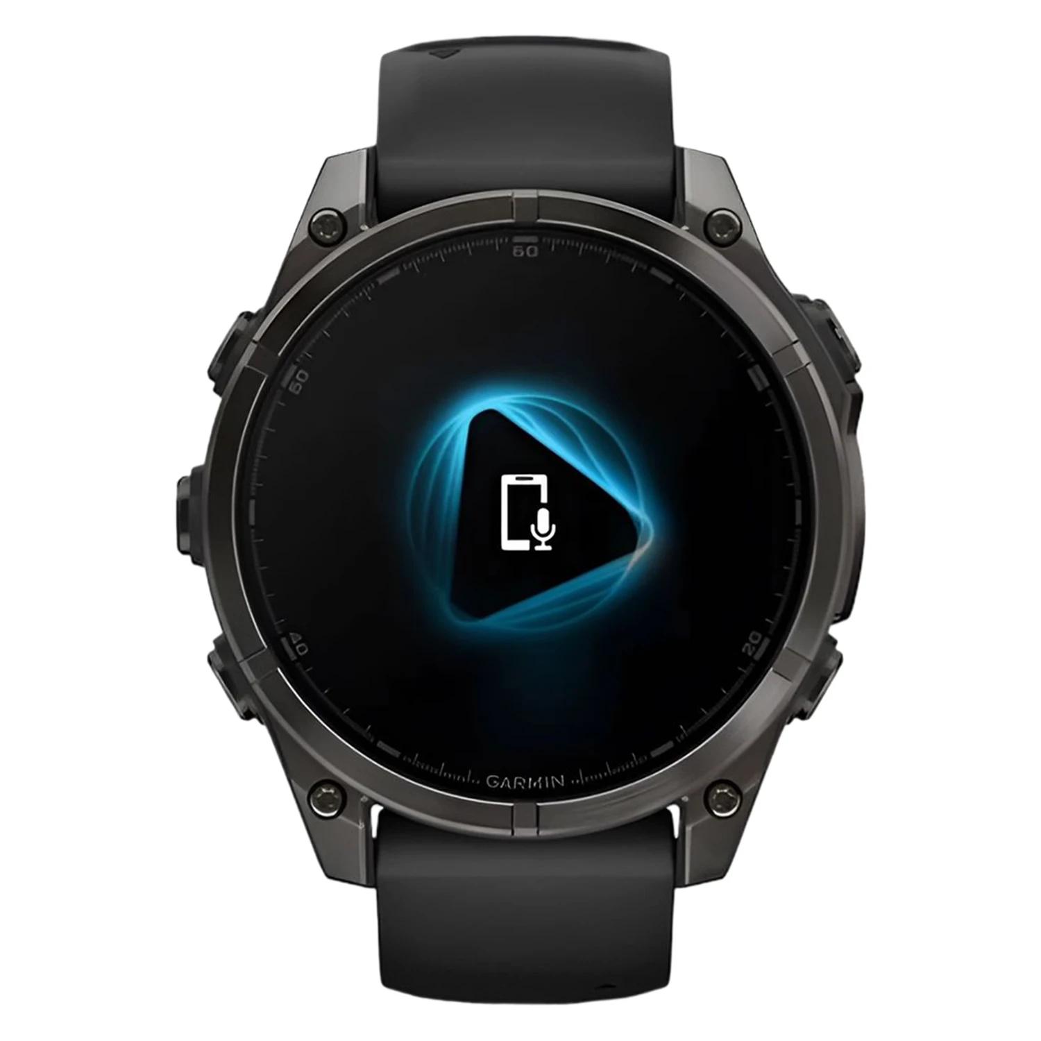 Smartwatch Garmin Fenix 8 Sapphire Amoled 47mm 010-02904-20 - Preto - Imagen 2