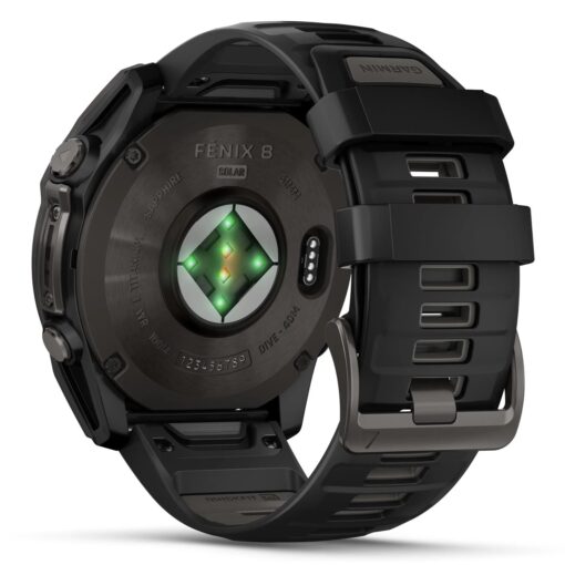 Alternative view of Smartwatch Garmin Fénix 8 Solar Sapphire 47mm 010-02906-10 - Gris
