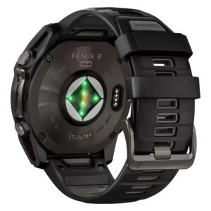 Smartwatch Garmin Fénix 8 Solar Sapphire 51mm 010-02907-10 - Gris - Imagen 3