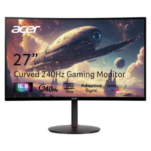 Monitor Gamer Acer Nitro XZ270 27" Full HD 200Hz IPS - Negro