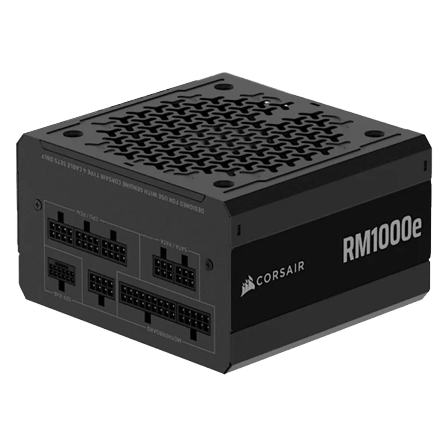 Fonte Corsair Cybenetics Platinum Rm1000e Cp-9020297-br 1000w Full Modular - Negro - Imagen 2