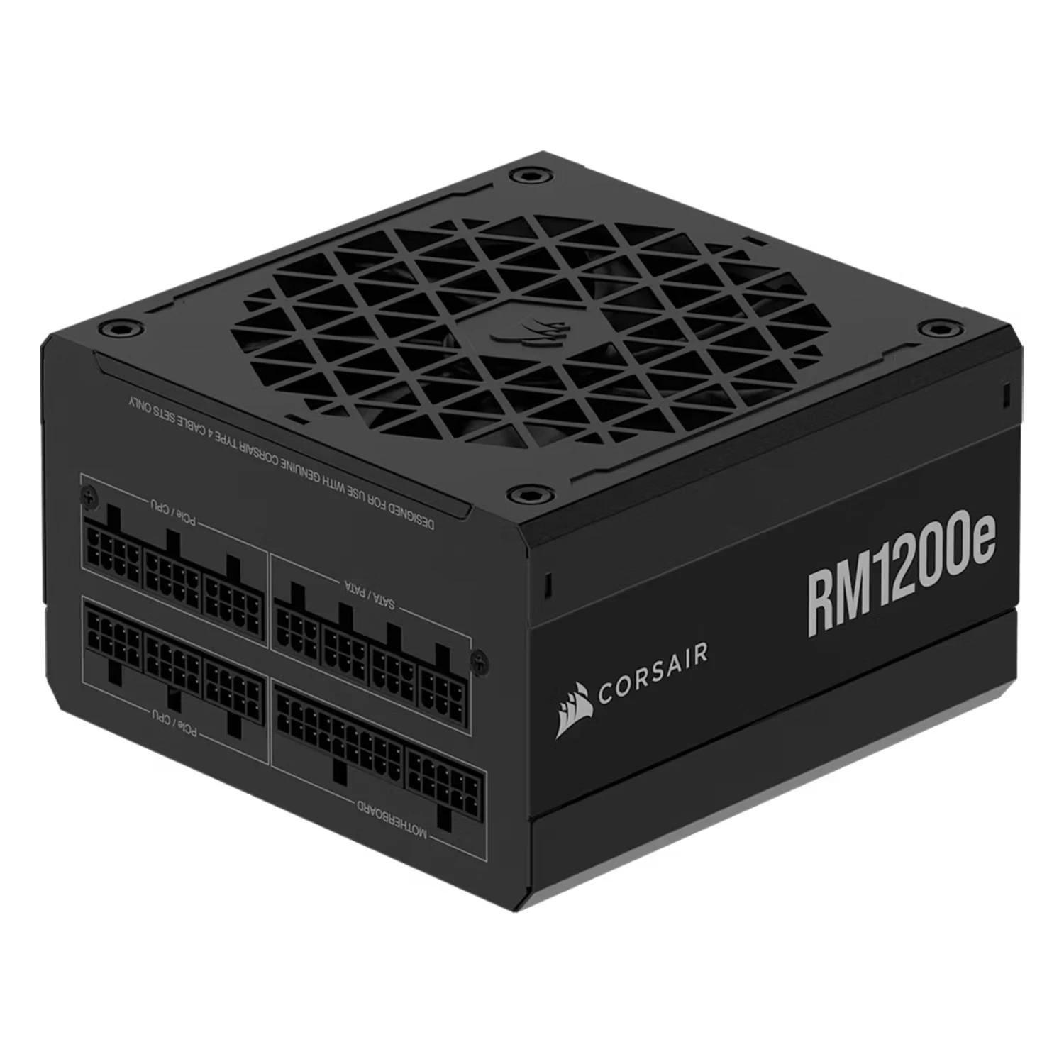 Fonte Corsair Rm1200e Cp-9020258-br Atx 1200w 80 Plus Gold Full Modular - Negro - Imagen 2