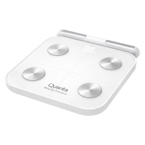 Alternative view of Balanza Corporal Digital Quanta Qtbcb200 Bioimpedancia 180kg - Transparente