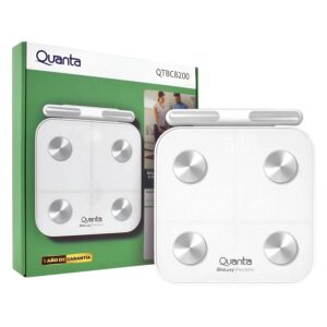 Balanza Corporal Digital Quanta Qtbcb200 Bioimpedancia 180kg - Transparente - Imagen 4
