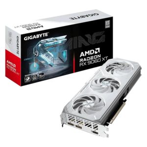 Placa De Video Gigabyte Gaming Oc Ice Amd Radeon Rx-9060xt 16gb Gddr6 - Gv-r906xgamingocice-16