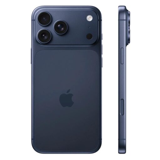 Alternative view of Apple iPhone 17 Pro Max A3526 BE 512GB 12GB RAM Pantalla 6.9" SIM Físico - Azul Intenso (Anatel)