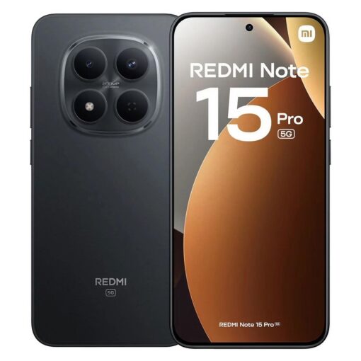 Smartphone Xiaomi Redmi Note 15 Pro 5g Global 512gb 8gb Ram Dual Sim Pantalla 6.83" - Negro