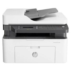 Impresora Multifuncional Hp Laser Mfp 137fnw 3 En 1 Wifi 220v - Blanco