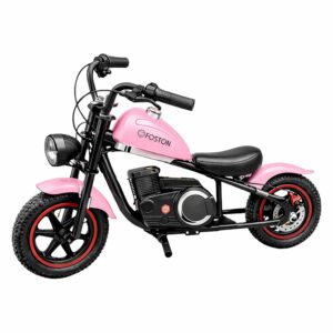 Moto Elétrica Infantil Foston X100 Harley Rosa
