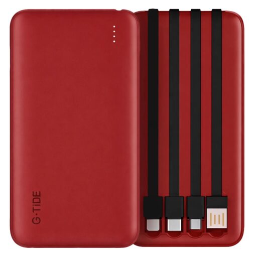 Cargador Portátil G-tide P1 10000mah - Rojo