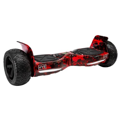 Scooter Elétrico Hye Hy-sc8.5 8.5" Off Road Bluetooth Led - Rojo Fogo