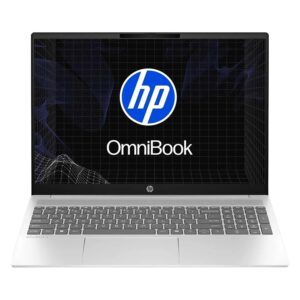 Notebook Hp Omnibook 5 Amd Ryzen 5-8540u 8gb Ram 512gb Ssd Pantalla 16" 2k Windows 11 Inglés Plata - 16-bc1052wm