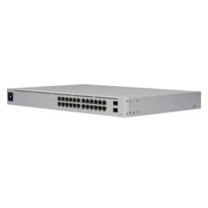 Switch Ubiquiti Unifi Pro Usw-pro-24 24 Puertas Gigabit 2sfp+ 1000mbps - Plata