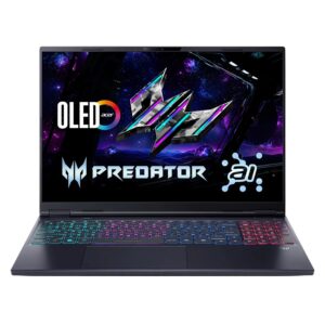 Notebook Gamer Acer Predator Helios Neo 16 Intel Core Ultra 9-275hx Rtx 5070ti 64gb Ram 2tb Ssd Pantalla 16" Wqxga Oled Windows 11 Inglés Negro - Phn16-73-95nt
