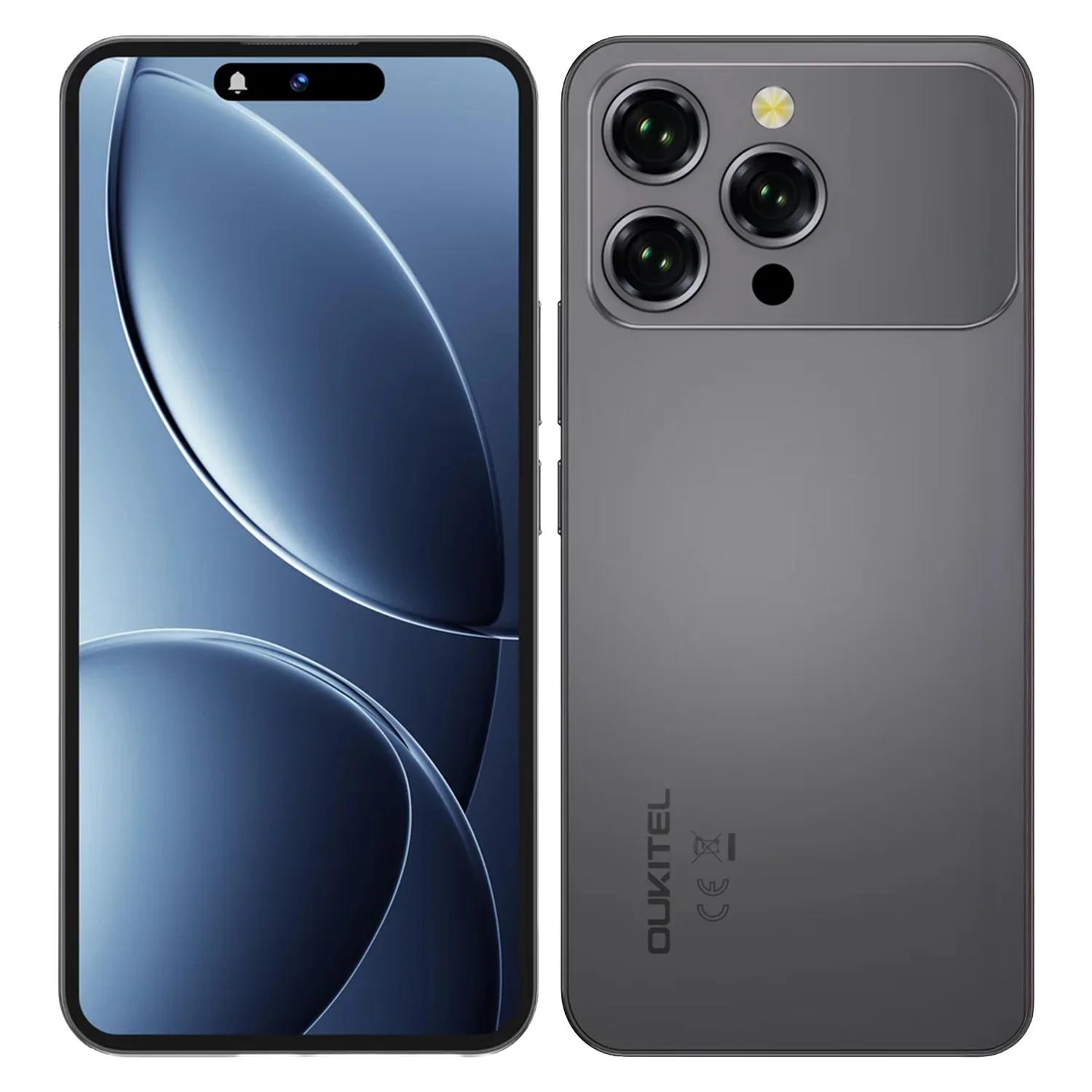 Smartphone Oukitel P1 Pro 256GB 4GB RAM Dual SIM Pantalla 6.7" - Negro - Imagen 4