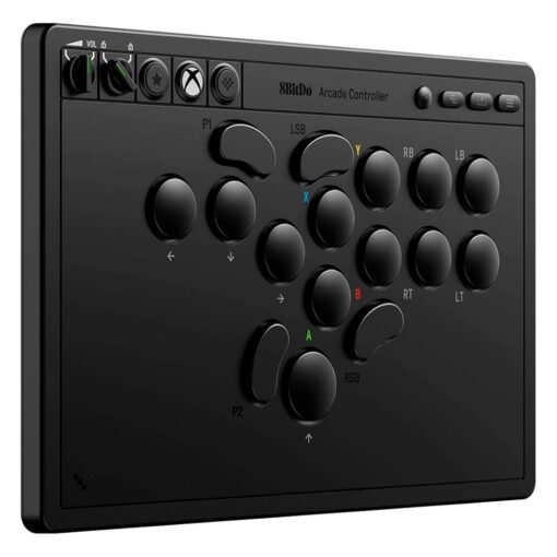 Alternative view of Control 8bitdo Arcade 81jb01d Inalámbrico Para Xbox / Windows - Negro