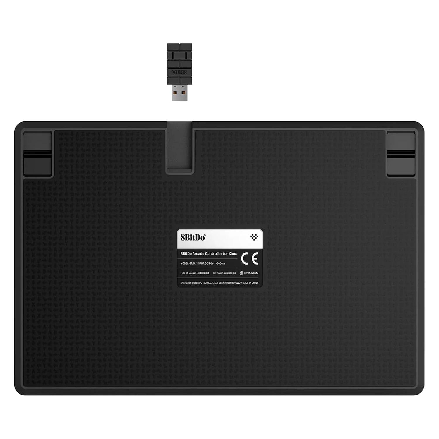Control 8bitdo Arcade 81jb01d Inalámbrico Para Xbox / Windows - Negro - Imagen 4