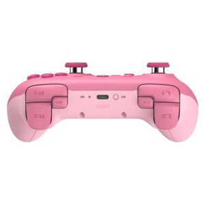 Control 8bitdo Ultimate 2c 80nc02 Inalámbrico Para Nintendo Swicth - Rosa - Imagen 3