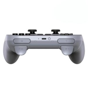Control 8bitdo Pro 2 80gl02 Inalámbrico Para Nintendo Switch / Windows / Android / Steam - Gris - Imagen 2