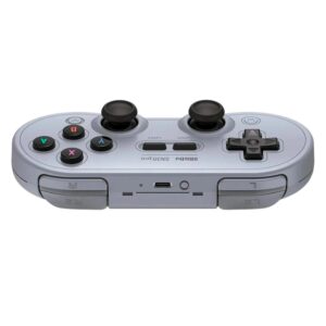 Control 8bitdo Sn30 Pro 80dm02 Inalámbrico Para Nintendo Switch / Windows / Android / Steam - Gris - Imagen 4