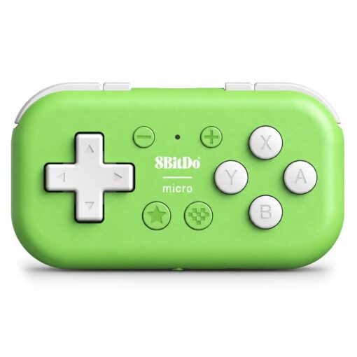 Control 8BitDo Micro 80EL01 Inalámbrico Para Nintendo Switch / Android - Verde