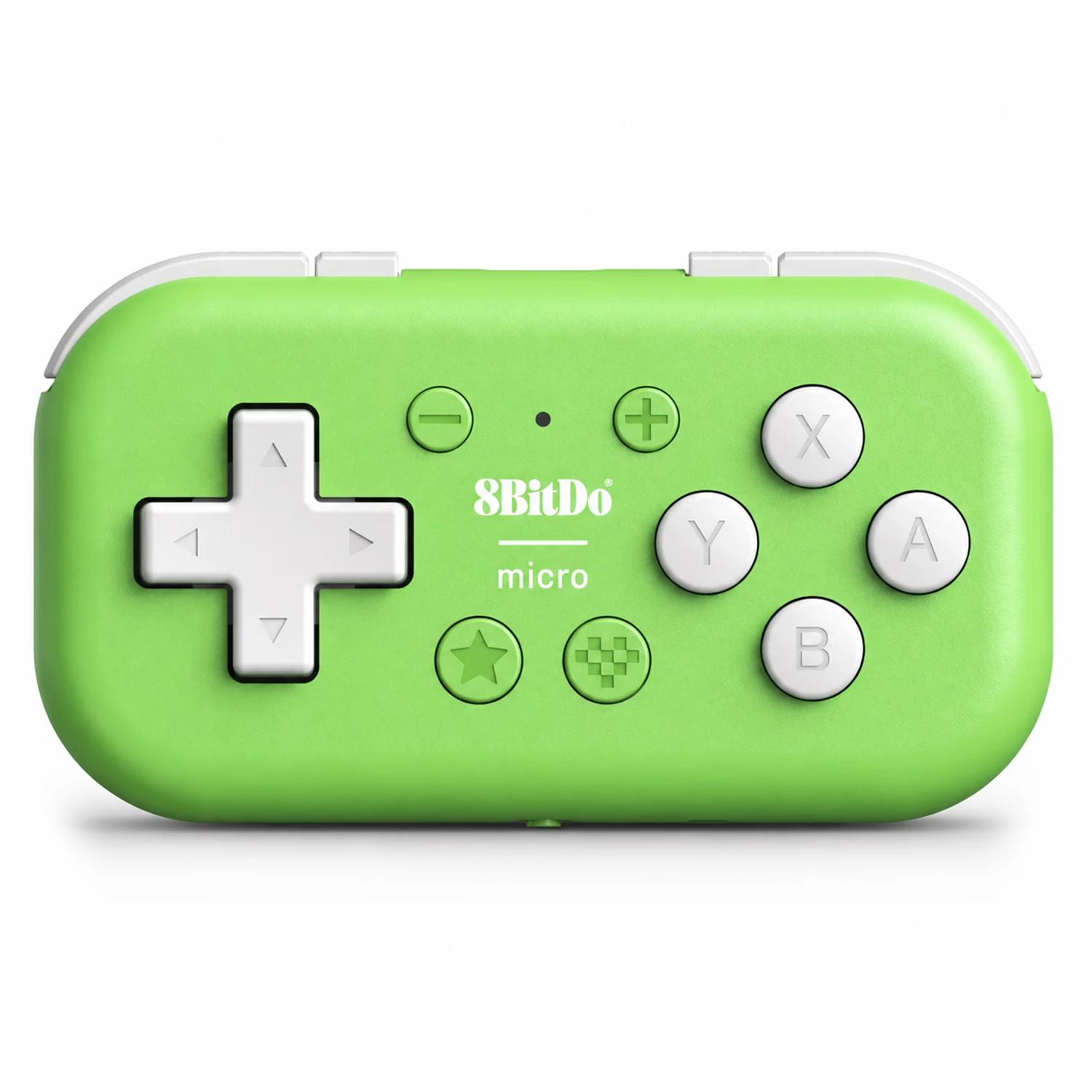 Control 8BitDo Micro 80EL01 Inalámbrico Para Nintendo Switch / Android - Verde