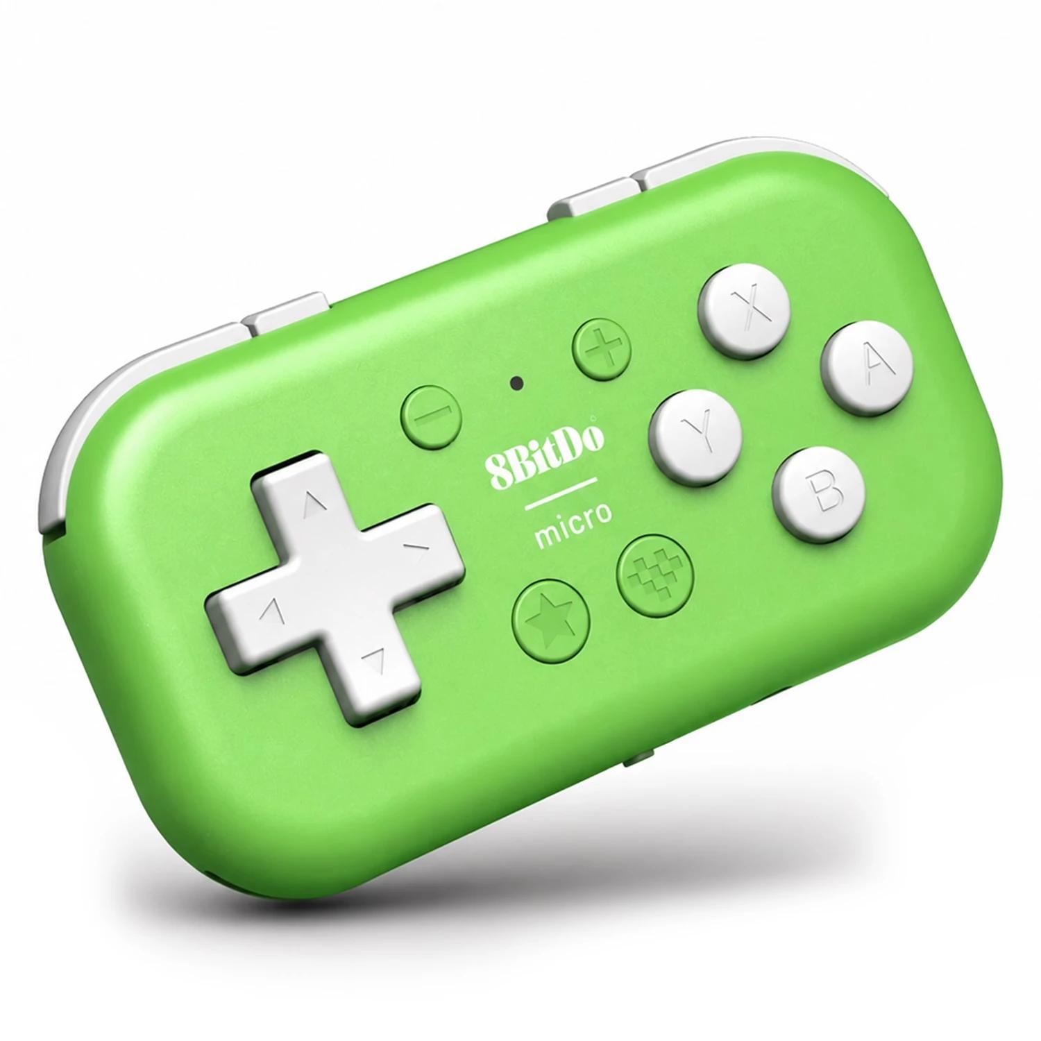 Control 8BitDo Micro 80EL01 Inalámbrico Para Nintendo Switch / Android - Verde - Imagen 2
