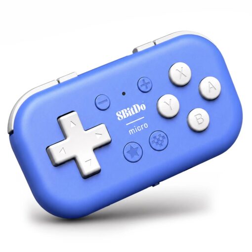 Alternative view of Control 8BitDo Micro 80EL02 Inalámbrico Para Nintendo Switch / Android - Azul