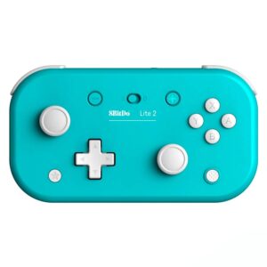 Control 8bitdo Lite 2 80ka02 Inalámbrico Para Nintendo Switch / Android - Turquesa